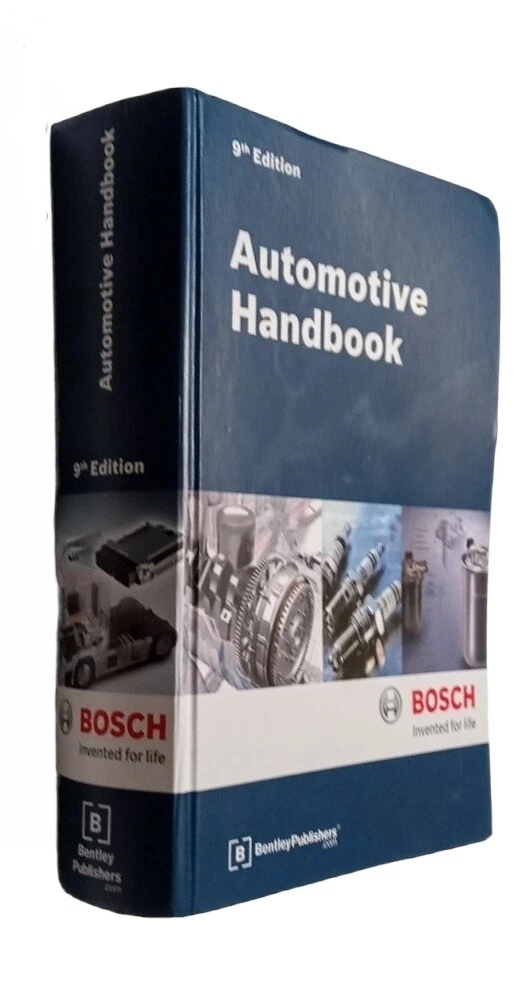 Bosch Automotive Handbook 9th Edition H017 Car Hardcover Reference Guide Manual