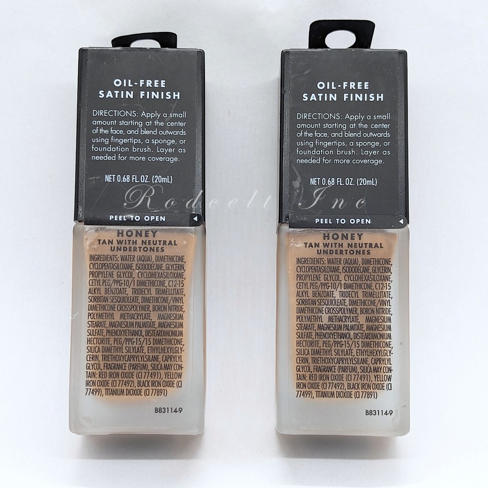 Elf Flawless Finish OilFree Flawless Satin Foundation 83114 Honey