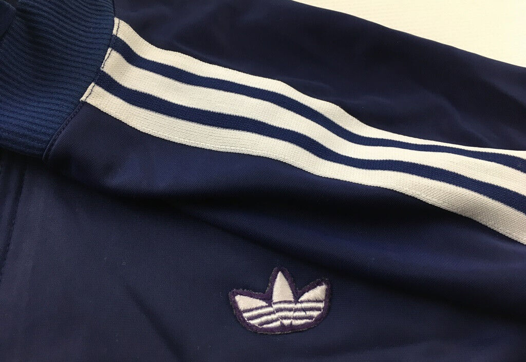 Adidas ATP 1980s tennis glossy track top jacket navy blue Adidas ATP 1980s tennis glossy track top jacket navy blue