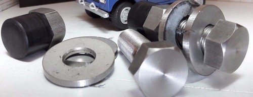 Land Rover Series 2 2a Windscreen Hinge Pivot Bolt Washer Nut Set Stainless x2 - 第 1/1 張圖片