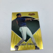1996 Bowman's Best Albert Belle Gold #6 Baseball Cleveland Indians