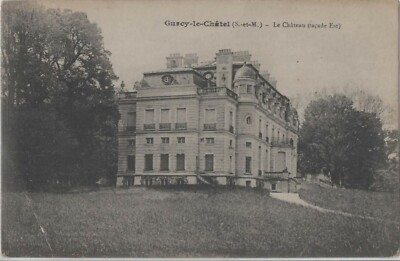CPA 77 - Gurcy-le-Châtel - Le Château ( façade Est )
