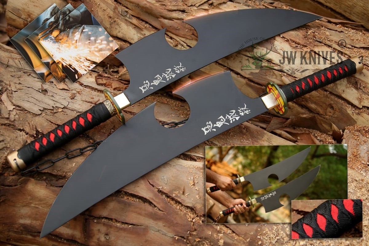 Tengen Uzui twin Nichirin Demon slayer sword Double Anime Sword