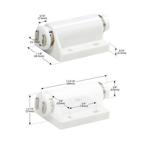 Magnetic Cabinet Furniture Door Touch Push To Open Latch Catch ROKMPC1 - Picture 7 of 26