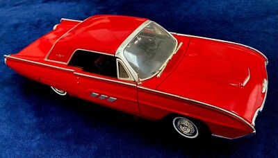 ANSON, 1963 Ford Thunderbird Hard Top, Red, 1/18th Scale *No Box