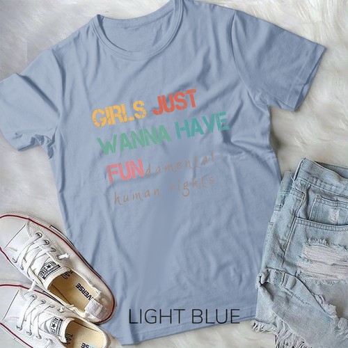 Womens Girls Just Want to Have Fundamental Rights T-Shirt Unisex T-shirt - 第 4/11 張圖片