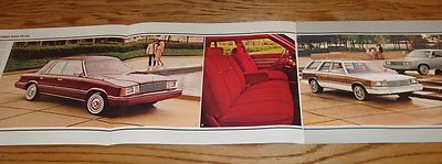 Original 1982 Dodge Aries K Sales Brochure 82 Sedan Wagon | eBay