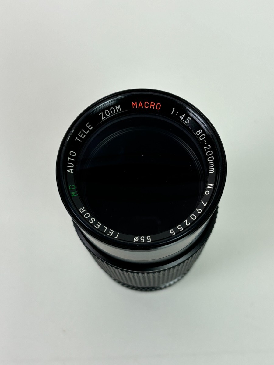 Telesor MC Auto Zoom Macro Lens 80 – 200mm Macro Ø55 1:4.5 | eBay