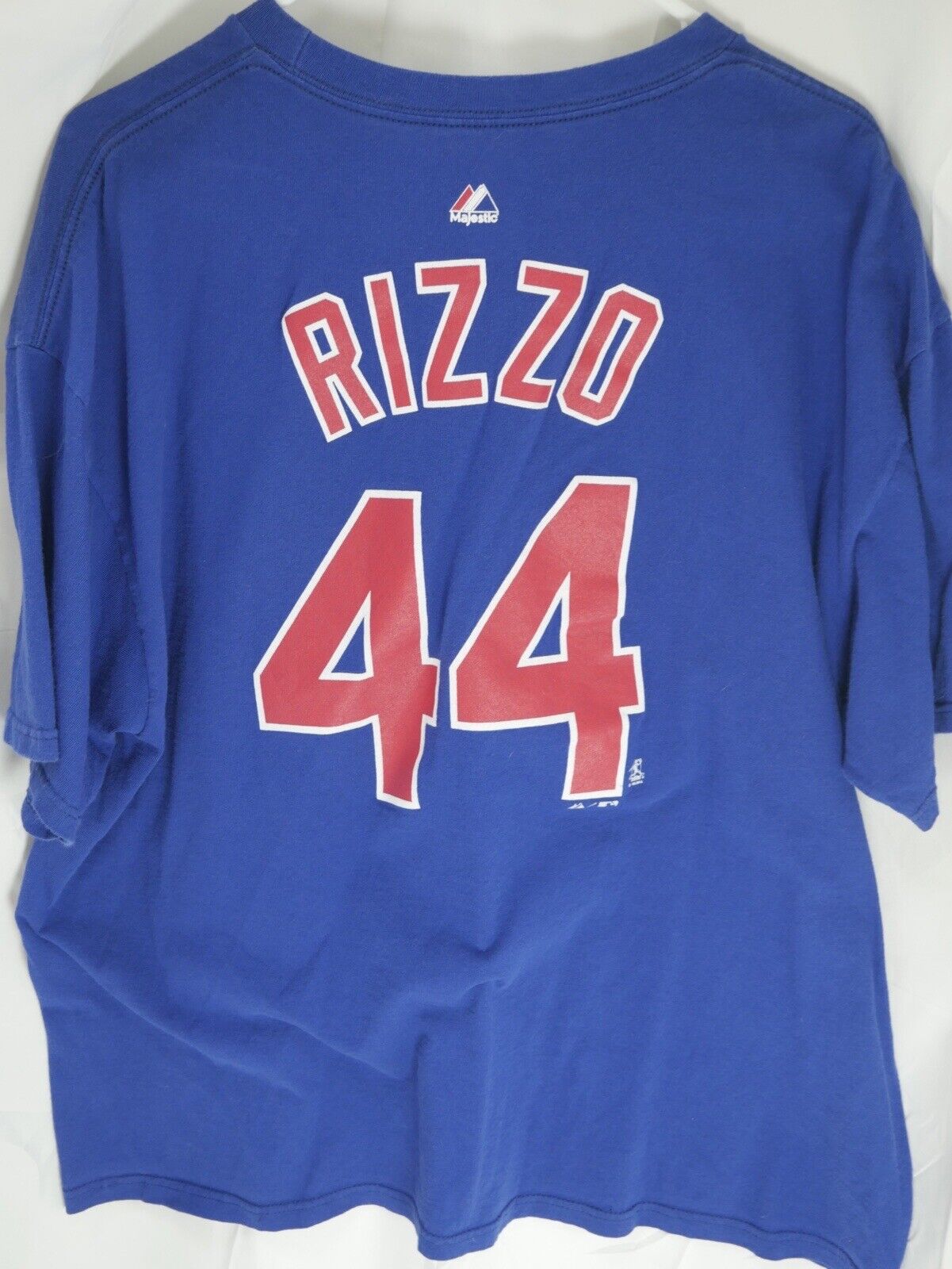 Chicago Cubs #44 Rizzo MLB Baseball Name Number Jersey Shirt