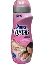 Purex Crystals Baby In-Wash Scent Booster Hypoallergenic Dye Free 28 oz 32 Loads