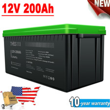 200Ah 12V LiFePO4 Battery Cycle Maintenance Free Home Energy Storage Battery Lot
