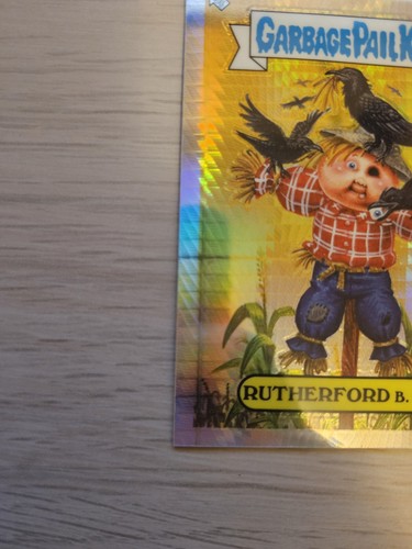 2021 GARBAGE PAIL KIDS GPK CHROME Rutherford B.HAY 141/199 WHITE PRISM 131b - Picture 7 of 8