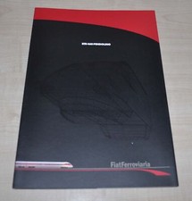 Pendolino ETR 460 FIAT Ferroviaria Locomotiva Ferrovie Treno Brochure Brochure Brochure