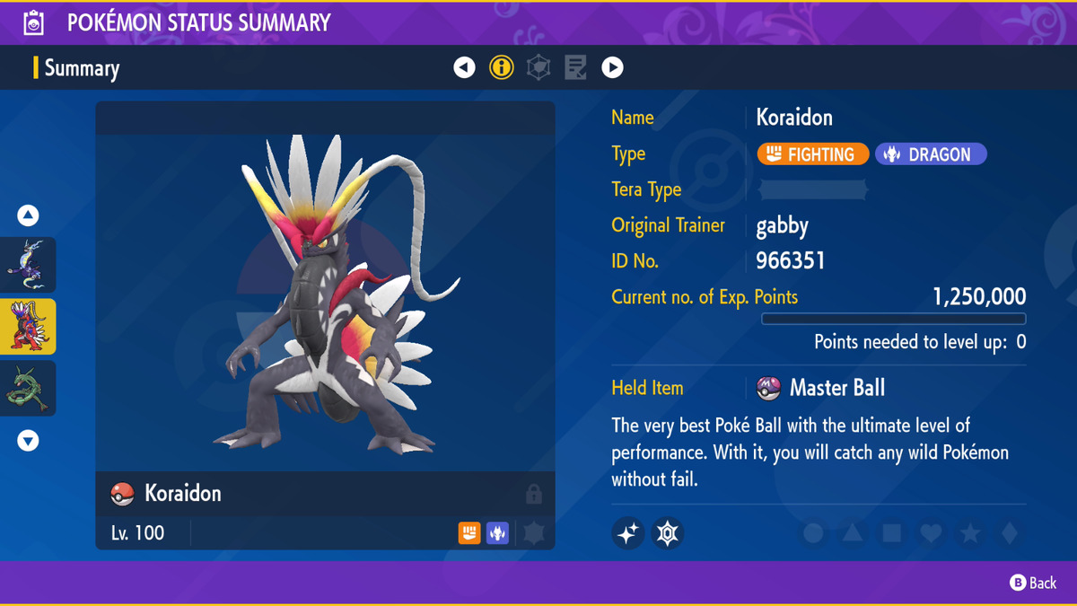 SHINY Koraidon / Pokemon Scarlet and Violet 