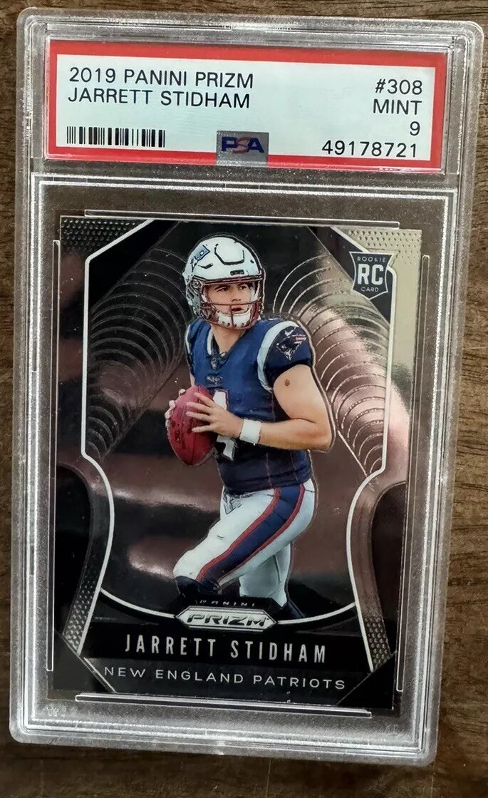 2019 Panini Prizm - Rookies Silver Prizm #308 Jarrett Stidham (RC)