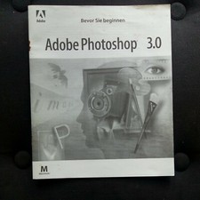 Bevor Sie beginnen für Adobe Photoshop 3 Mac Version von 1994 plus Referenzkarte