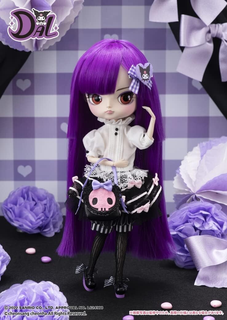 Groove Fashion Doll Figure DAL Kuromi x DAL Collaboration D