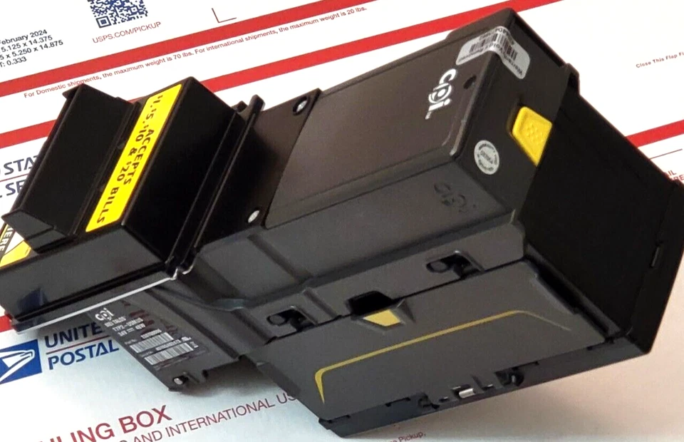 Aceptador de billetes CPI/MEI Talos T7T2-U5M 24V-MDB - Acepta $1-$20 restaurado - Imagen 3 de 4