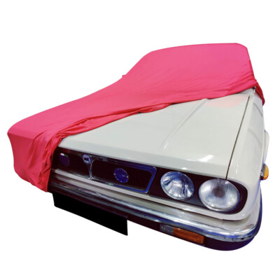 Indoor car cover fits Lancia Beta Berlina bespoke Maranello Red cover Without...