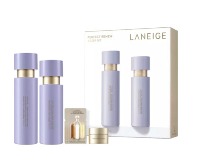 LANEIGE Perfect Renew 2Step Set / Anti-Aging Skin Care K-Beauty