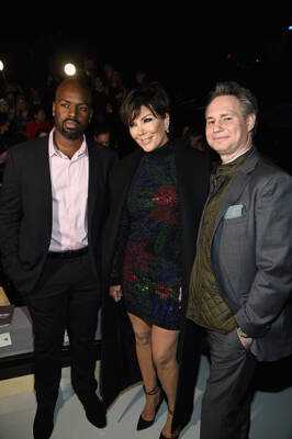 Corey Gamble Kris Jenner Jason Binn at the 2015 Victoria's Secret - Old Photo