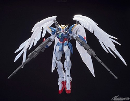 BANDAI RG 1/144 Wing Gundam Zero EW pearl gross Gunpla EXPO limited model kit - Picture 9 of 12