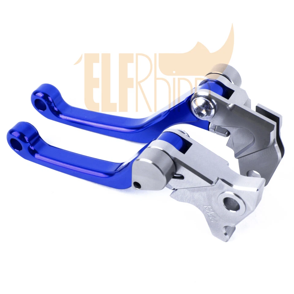 Para Yamaha YZ80 1986-1996 YZ125/250 1989-95 Palancas de freno de embrague Pivote Moto de cross Foto 2 de 4