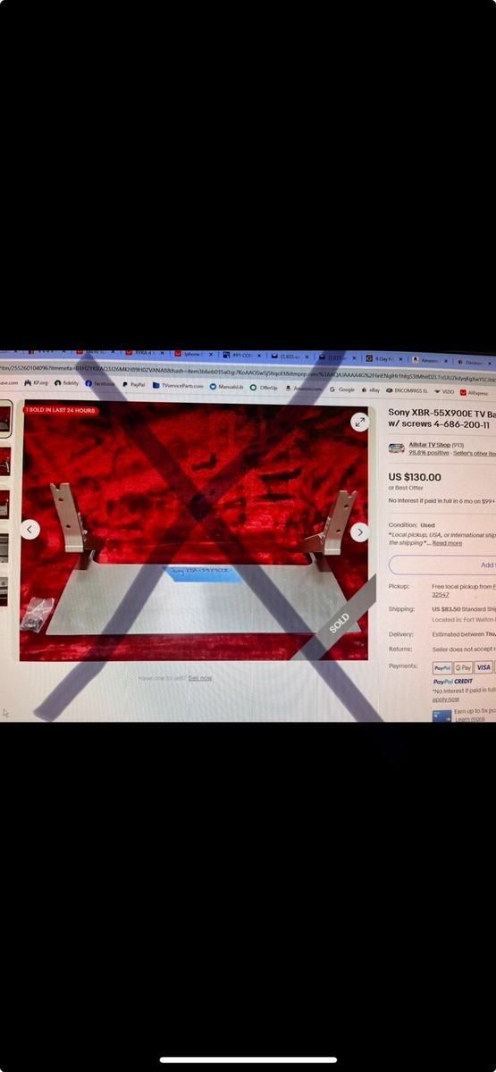 6871L-4146A Sony T-Con, 6870C-0573A, XBR-49X800C - TV Parts Today