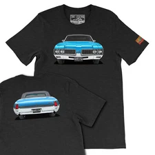 1969 Olds 442 The Legend Classic Car,Gift Men's T-shirts Made in USA