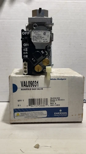 2 Stage  Emerson White Rodgers VAL09031 Furnace Manifold Gas Valve OEM