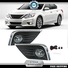 Fit For Nissan Altima 2016 2017 2018 A Pair Fog Light Lamp Kit Wbezelswitch Fit For Nissan Altima 2016 2017 2018 A Pair Fog Light Lamp Kit Wbezelswitch