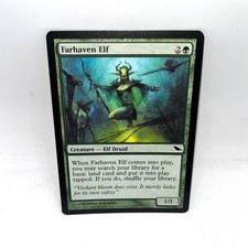 Farhaven Elf 113 Common Shadowmoor Magic: The Gathering Lightly Played