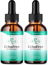  2 Pack EchoFree Ear Drops For Tinnitus Supports, Ear Relief Echo Free Drops