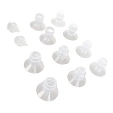 10pcs Breast Pump Flange Inserts Wearable Breast Pump Silicone Flange With WT