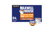 Maxwell House Breakfast Blend Mild Roast K-Cup Coffee Pod 84ct Box