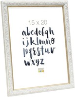 Ornament-Bilderrahmen S95L 20X25 Cm Weiß