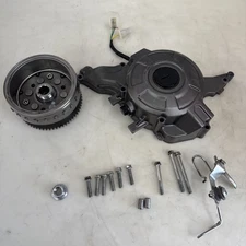 2017-2025 Kawasaki Z125 PRO BR125 OEM Flywheel Rotor Stator Generator Side Case