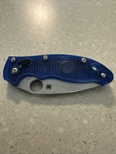 Spyderco Manix 2 Lightweight Pocket Knife - Dark Blue (C101PDBL2)