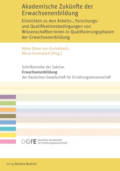 Akademische ZuküNfte Der Erwachsenenbildung, Malte Ebner Von Eschenbach-image