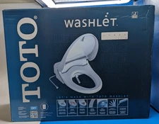 TOTO Washlet Elongated Bidet Seat w/ SoftClose Lid Spray/Heated New Open Box
