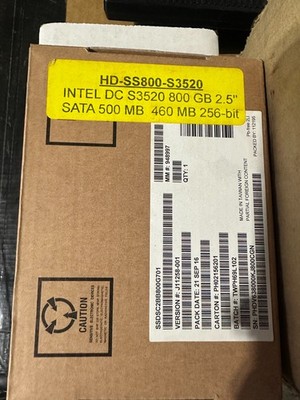 Intel DC S3520 800GB SSD SATA III 2.5'' Enterprise SSDSC2BB800G701 Tested