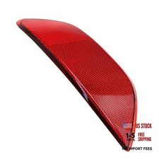 Saihisday 95863110500 Left Rear Bumper Reflector Light LED Driver Side Red