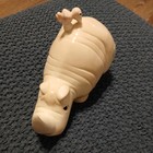 Vtg Enesco Rhino Bird Figurine Nightlight 1990 S. Butcher Design Precious Moment — photo 3
