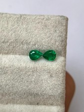 Natural Zambia Emerald Pear Cut 5x4 MM Pairs ...