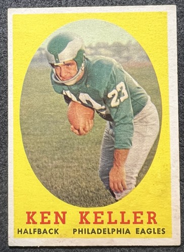Ken Keller #108 1958 Topps card