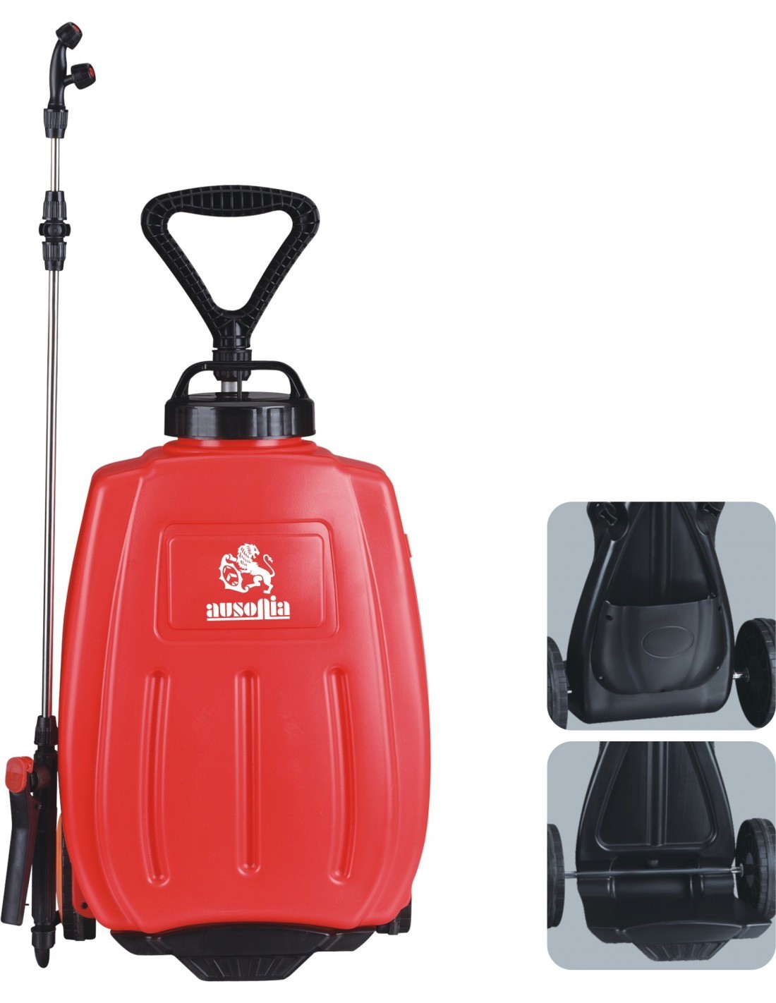 Nebulizzatore Elettrico 16L Trolley: Spruzzatore a Batteria Alta Efficienza