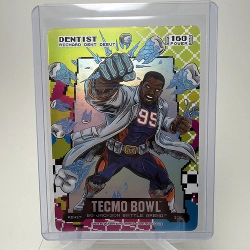 Bo Jackson Battle Arena Tecmo Bowl Dentist Rad Ice Richard Dent RD427