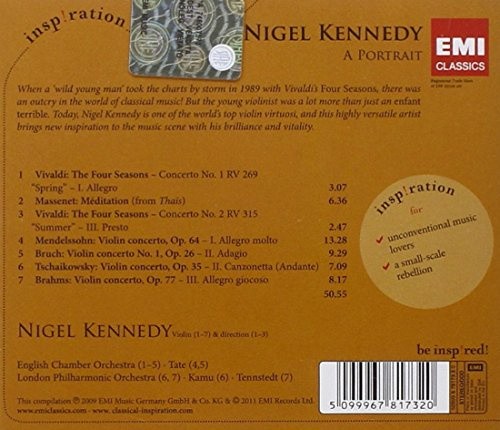 Nigel Kennedy: A Portrait by Nigel Kennedy [Audio CD]