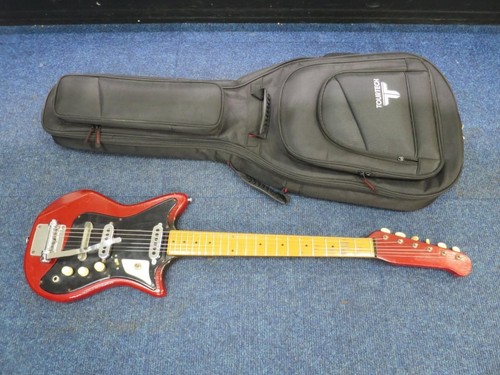 Burns Sonic Model 1886 Cherry Red Electric Guitar (Please Read)
