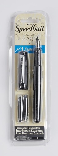 Speedball Art Products 002900 Calligraphy Fountain Pen 1.1mm Black Ink - Picture 5 of 7